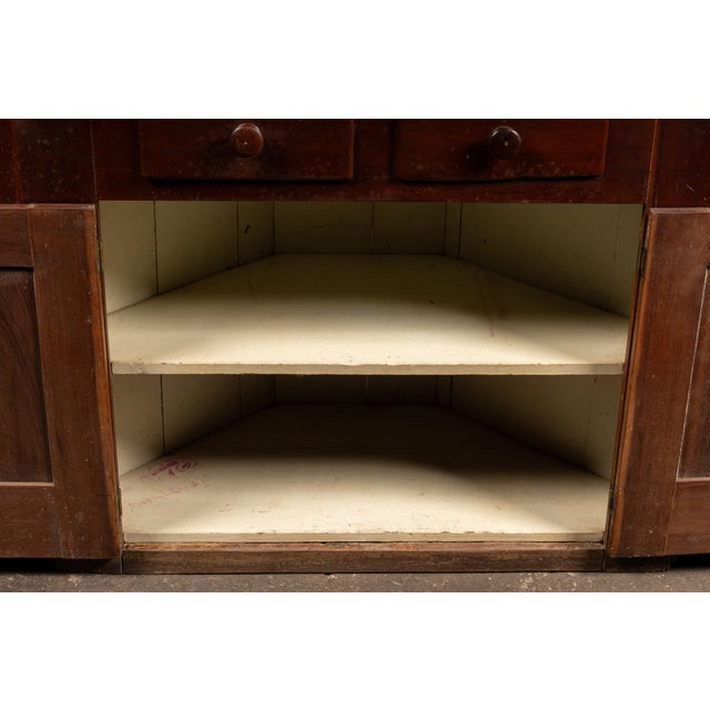 Auburn 19th Century American Primitive Corner Cabinet For Sale - Image 8 of 12