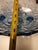 Glass Vintage Indiana Glass Blue Harvest Footed Fruit Bowl, Large Oval For Sale - Image 7 of 8