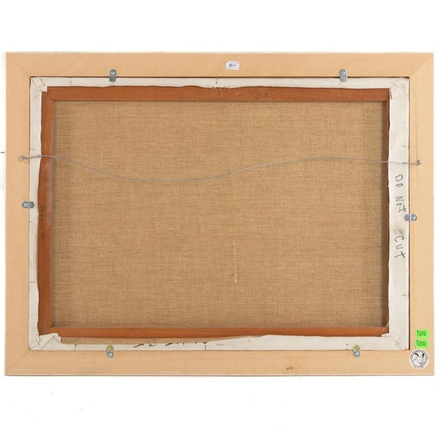 Mid 20th Century Original Signed Trafford Klots "A Tranquil Beach" Oil Painting For Sale - Image 5 of 5