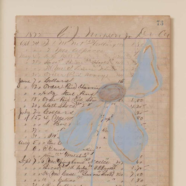 Contemporary Floral Study VI by Afsoon Thayer For Sale - Image 3 of 10