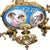 Ceramic Louis XVI Style Sevres Porcelain Chandelier for 15 Candles For Sale - Image 7 of 8