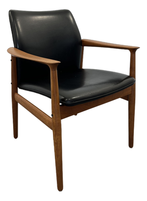 Mid-Century Danish Teak Armchair by Grete Jalk for Glostrup, 1960s