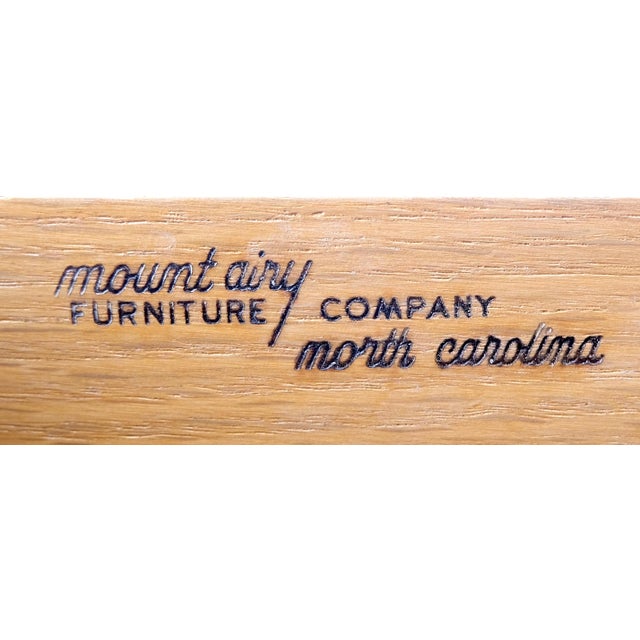 Pair of Finished Back Danish Mid Century Modern One Drawer Walnut Night Stands End Tables MINT!