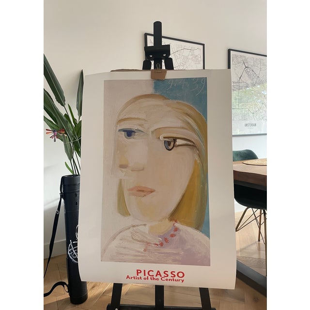 Pablo Picasso, Head of a Woman (Marie Thérese Walter), 1990s, Paper Print, in Very Good conditions. Designed 1990 to 1999