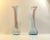 Pink, Blue and White Twisted Murano Glass Vases, 1940s, Set of 2 For Sale - Image 11 of 11