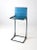 Blue Vintage Industrial Blue Metal Standing Desk For Sale - Image 8 of 11