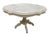 Shabby Chic Pedestal Coffee or Side Table For Sale