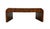 Early 20th Century Art Deco Brazilian Rosewood Veneer Waterfall Six-Drawer Coffee Table For Sale - Image 4 of 14