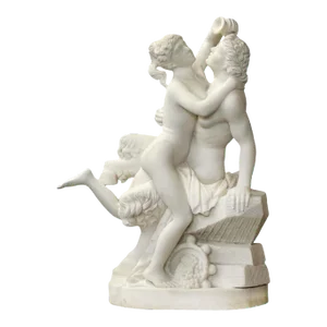 Late 19th Century Italian Women & Centaur Marble Sculpture