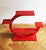 1940s Red Modern Flower Stand, 1940s For Sale - Image 5 of 15