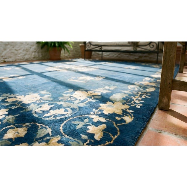 Antique Chinese Peking Rug For Sale - Image 12 of 14