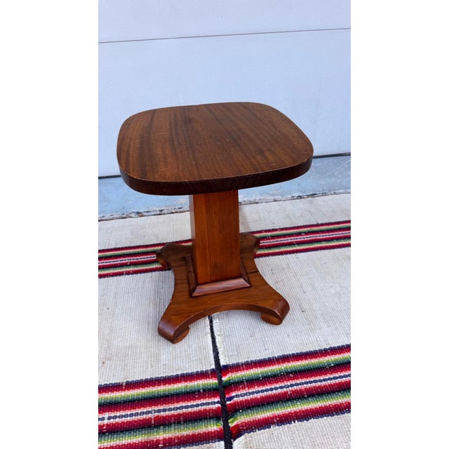 Vintage Mahogany Empire Revival Jardinière Stand, Circa 1920-1930 For Sale - Image 11 of 12