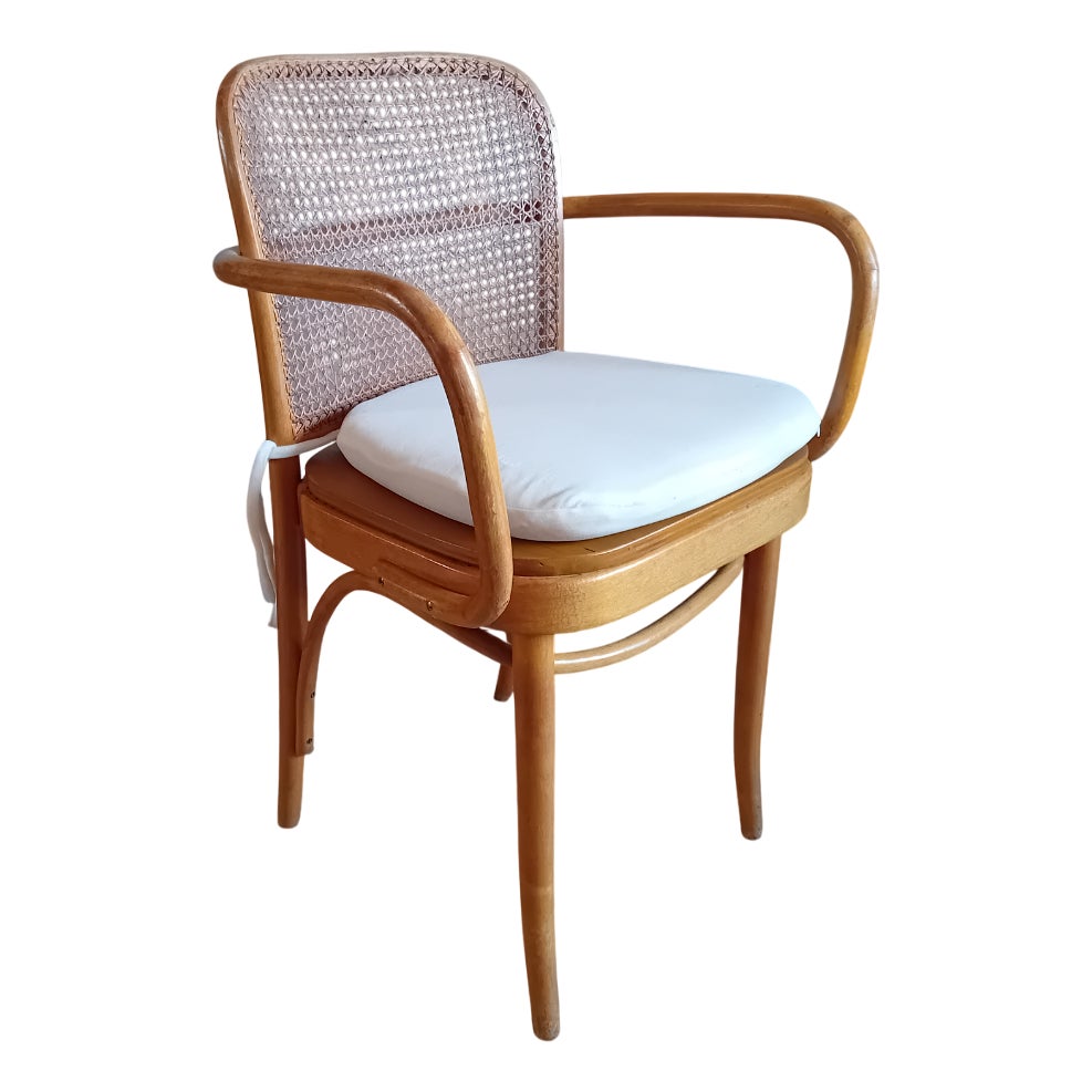 Mid-Century Modern Prague Chair in Bentwood by Josef Hoffman