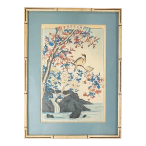 19th Century Japanese Ukiyo-E Woodblock Print by Gyozan