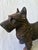 Figurative Antique Hubley Cast Iron Scottie Terrier Door Stop For Sale - Image 3 of 15