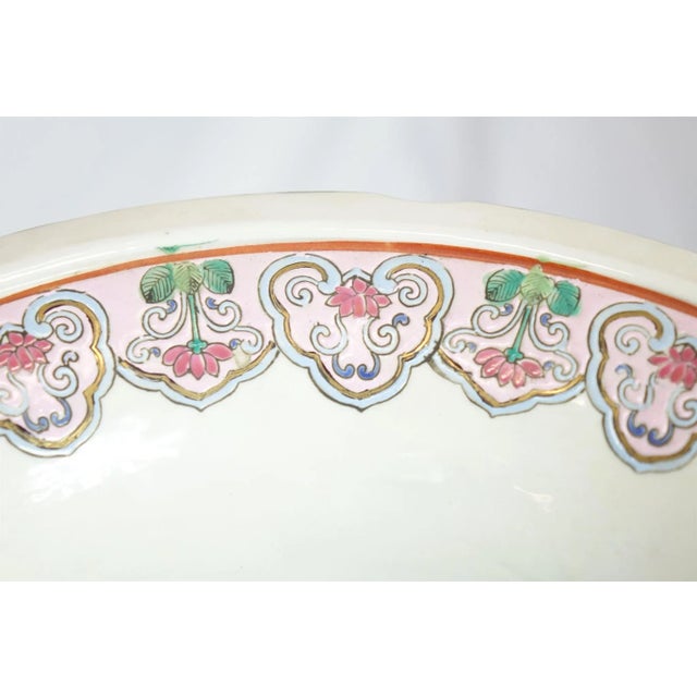 Chinese Late 19th Century Famille Rose Chinese Vase - A Pair For Sale - Image 3 of 13