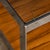 Vintage English Chrome, Glass and Wood End Table from Merrow Associates, 1960s For Sale - Image 11 of 15