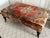 Rustic European 1980s Turkish Anatolian Rug Stool Ottoman or Coffee Table For Sale - Image 3 of 12