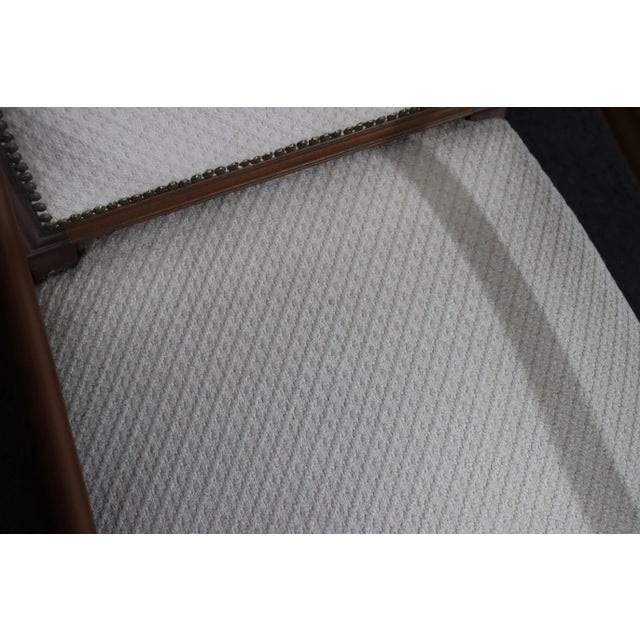 Jacobean Style Carved Walnut Lounge Chair For Sale In Philadelphia - Image 6 of 9