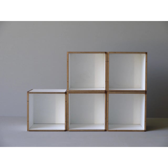 Contemporary Modular Shelves by Slothouber & Graatsma, 1970s, Set of 5 For Sale - Image 3 of 17