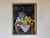 1990s Vintage Expressionist Still Life Fruit Oil on Canvas Painting, Signed For Sale - Image 10 of 11