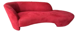 1980s Vladimir Kagan for Directional Attributed Serpentine Sofa