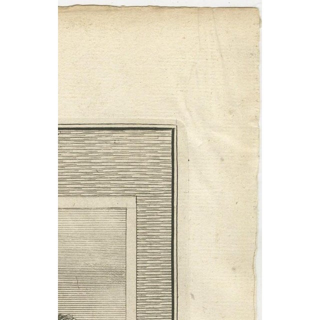 Beige Pieter Mortier, Sons of Saul Hanged and the Plague After David's Census, 1700, Engraving For Sale - Image 8 of 12