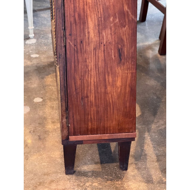 Brown Early 19th Century Regency Brass Inlaid Rosewood Cabinet For Sale - Image 8 of 12