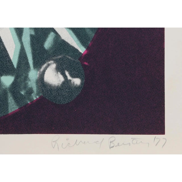 Pop Art Diamond Ring, Richard Bernstein Screen Print For Sale - Image 3 of 3