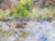 David McCosh Mottled Colorful Abstract Original Landscape Oil Painting For Sale In Portland, OR - Image 6 of 7