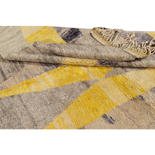 21st Century Multicolored Moroccan Rug For Sale - Image 4 of 13