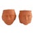Ceramic Vintage Terracotta God Goddess Face Wall Planters by Rookes Pottery, England - Set of Two For Sale - Image 7 of 13