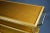 Gold French Wood and Brass Serving Trolley, 1990s For Sale - Image 8 of 11
