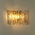 Glass Textured Ice Glass Chrome Wall Lights attributed to J. T. Kalmar for Kalmar, 1970 For Sale - Image 7 of 11