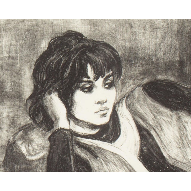 Contemporary “8th St. Odalisque” Lithograph by Marion Greenwood For Sale - Image 3 of 9