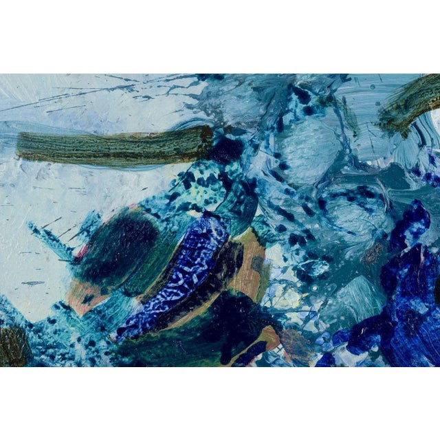 Modern Torsten Hult, Abstract Composition, 1964, Oil on Cardboard For Sale - Image 3 of 8