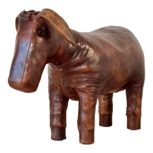 1960s Dimitri Omersa for Abercrombie & Fitch Leather Donkey