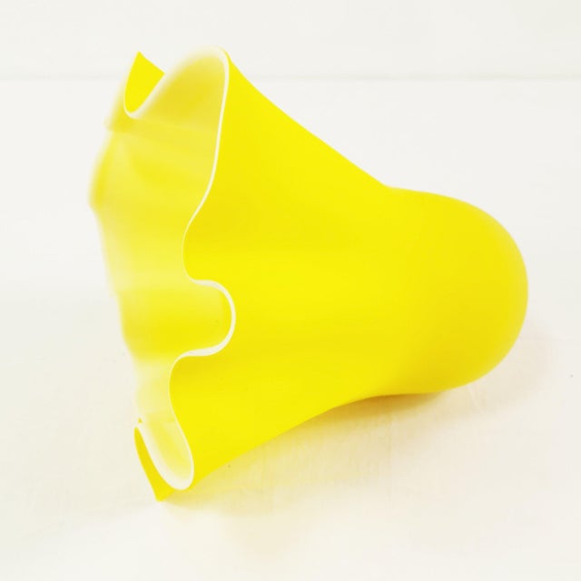 1970s Handkerchief Vase in Murano Glass, Italy, 1970s For Sale - Image 5 of 14