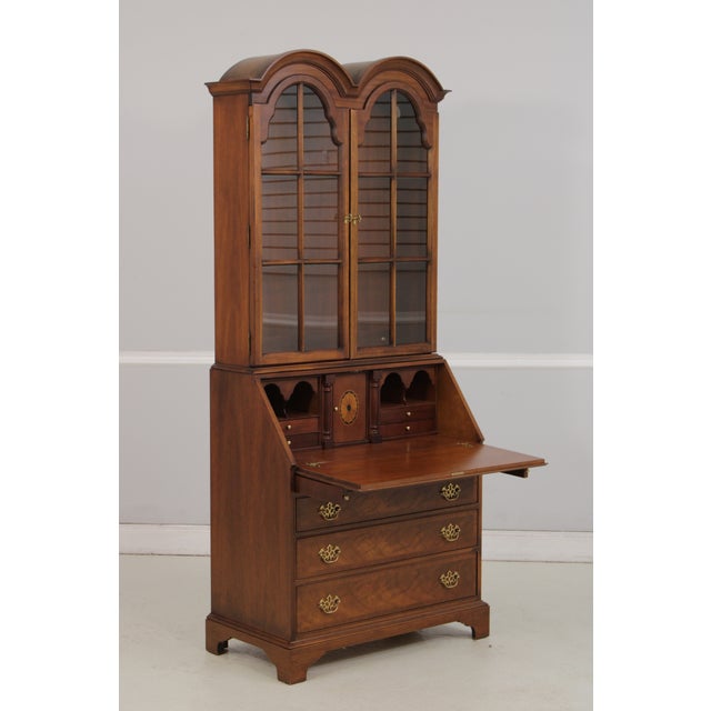 Hickory Chair Furniture Company Hickory Chair Co George III Secretary Desk For Sale - Image 4 of 18