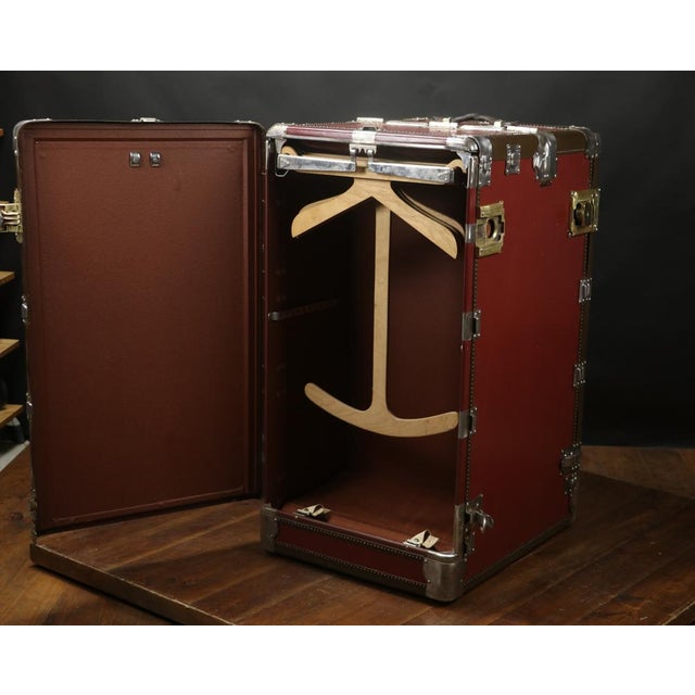Pathfinder Wardrobe Trunk from Hartmann, 1920s For Sale - Image 4 of 11