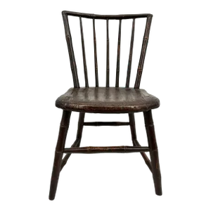 18th Century Primitive American Child's Windsor Chair