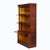 Antique Arts & Crafts Mahogany Barrister Bookcase with Raised Panels, Circa 1910 For Sale - Image 6 of 12