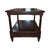 Vintage Henredon Fine Furniture Two-Tier End Table With Drawer & Brass Hardware For Sale - Image 9 of 9