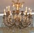 French Early 20th Century French Louis XV Style Bronze and Crystal Chandlier 30 X 30 For Sale - Image 3 of 18