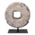 Chinese Prosperity Stone Disc, C. 1900 For Sale