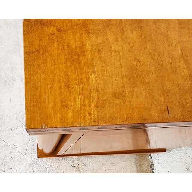 1980s Hickory White Genesis Collection Biedermeier Nightstand Side Table For Sale - Image 12 of 18