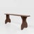 Mid-Century Modern Rustic Bench in Brown Painted Wood, France, 1890s For Sale - Image 11 of 11