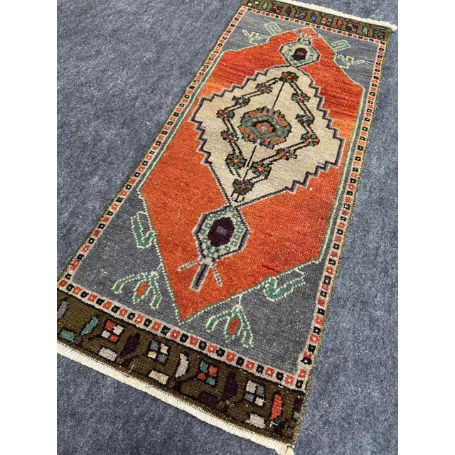 Early 21st Century Turkish Yastik Rug 1'3" x 3' For Sale - Image 5 of 5