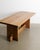 A very rare and early iconic swedish mid century modern rectangular "lovö" dining table in stained pine by axel einar...
