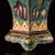 Late 19th Century Late 19th Century Cloisonné Enamel Hexagonal Vase With Dragon Handles, 5000g For Sale - Image 5 of 9